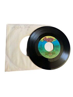 Vintage 1977 7" Vinyl Record - "Sky High"  "Brand New love Affair" By Jigsaw